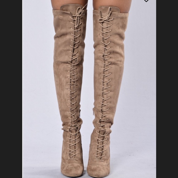 Fashion Nova thigh high boots - Picture 2 of 5